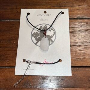Custom Made Clear Quartz Necklace